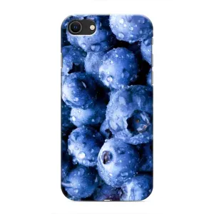 Чехол с изображением вкусной еды для iPhone SE (2020) (Голубика)