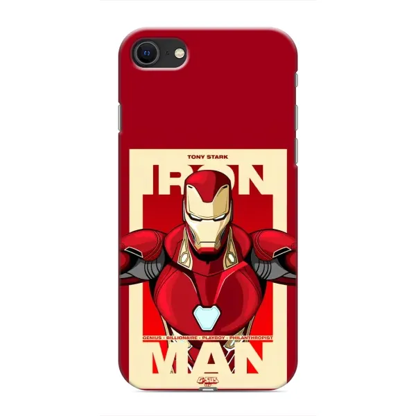 Чехол с рисунком «Iron man» для iPhone SE (2020) Чехол с рисунком «Iron man» для iPhone SE (2020)