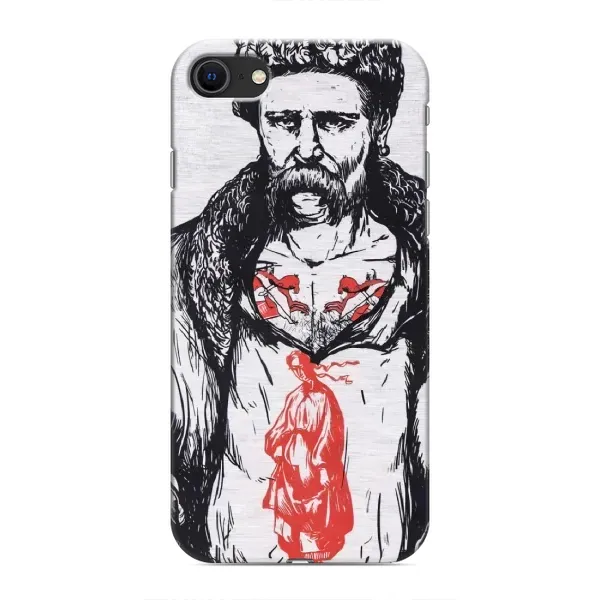Чехол с рисунком «Кобзарь» для iPhone SE (2020) Чехол с рисунком «Кобзарь» для iPhone SE (2020)