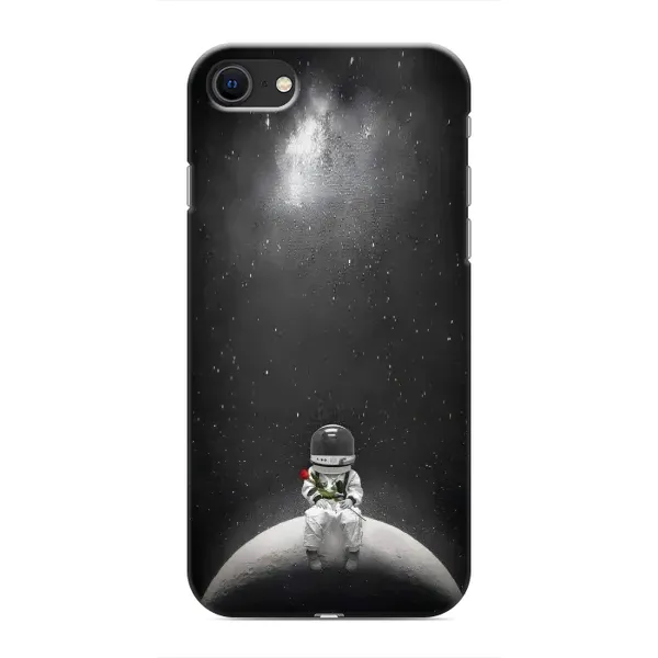 Чехол с рисунком «Космонавт романтик» для iPhone SE (2020) Чехол с рисунком «Космонавт романтик» для iPhone SE (2020)
