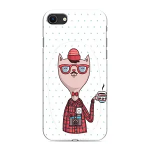 Чохол на тематику: Коти для iPhone SE (2020) (Кіт аристократ)