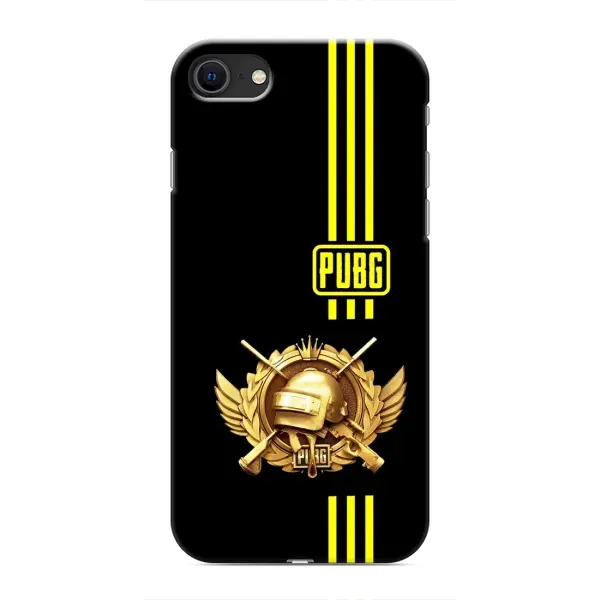 Чехол с рисунком «Лого PUPG» для iPhone SE (2020)