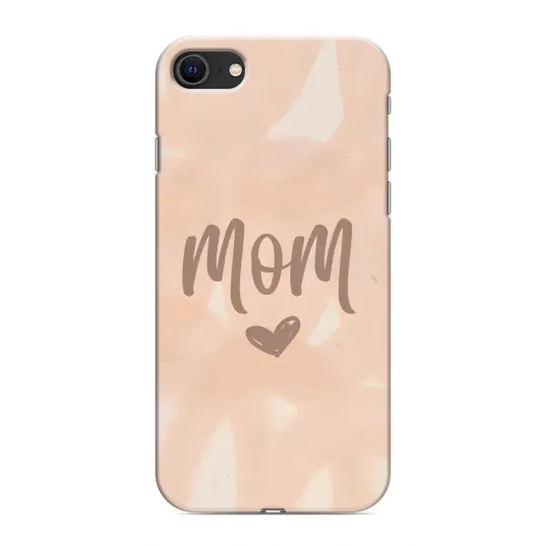 Чехол с рисунком «Love mom» для iPhone SE (2020) Чехол с рисунком «Love mom» для iPhone SE (2020)