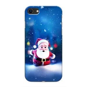 Чехлы на Новый Год iPhone SE (2020) (Маленький Дед Мороз)