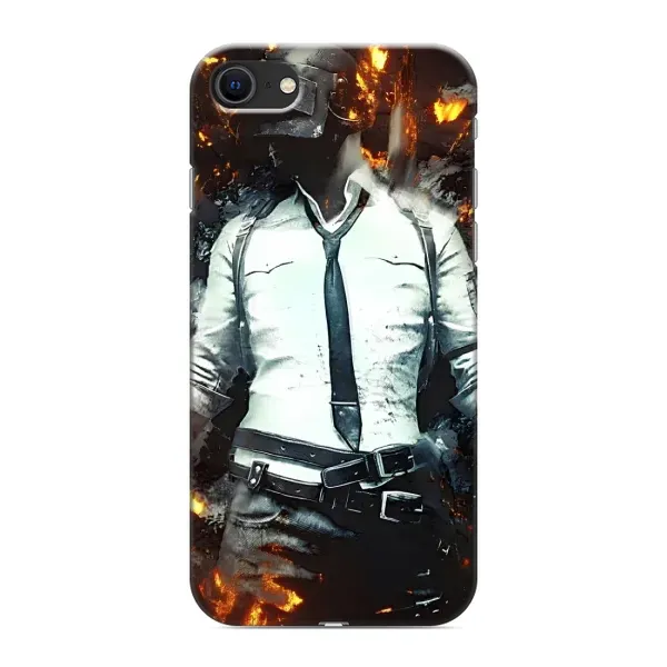 Чехол с рисунком «Man Пубг» для iPhone SE (2020) Чехол с рисунком «Man Пубг» для iPhone SE (2020)