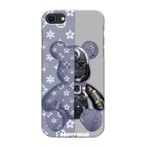 Силіконовий чохол для iPhone SE (2020) (Ведмідь Louis Vuitton)