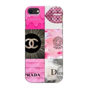 Чохол (Dior, Prada, YSL, Chanel) для iPhone SE (2020) (Модніца)