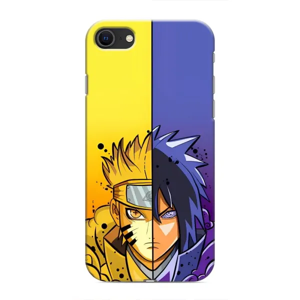 Чехол с рисунком «Naruto Vs Sasuke» для iPhone SE (2020) Чехол с рисунком «Naruto Vs Sasuke» для iPhone SE (2020)