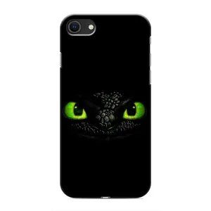 Чехол с рисунком «Глаза Беззубика» для iPhone SE (2020)