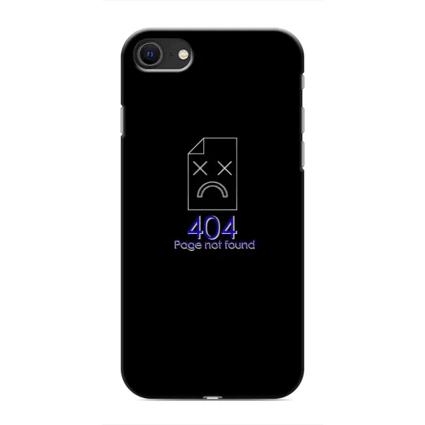 Чохол з малюнком «Помилка 404» для iPhone SE (2020)