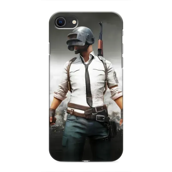 Чехол с рисунком «Пабг» для iPhone SE (2020) Чехол с рисунком «Пабг» для iPhone SE (2020)