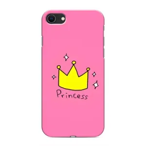 Девчачий Чехол для iPhone SE (2020) (Princess)