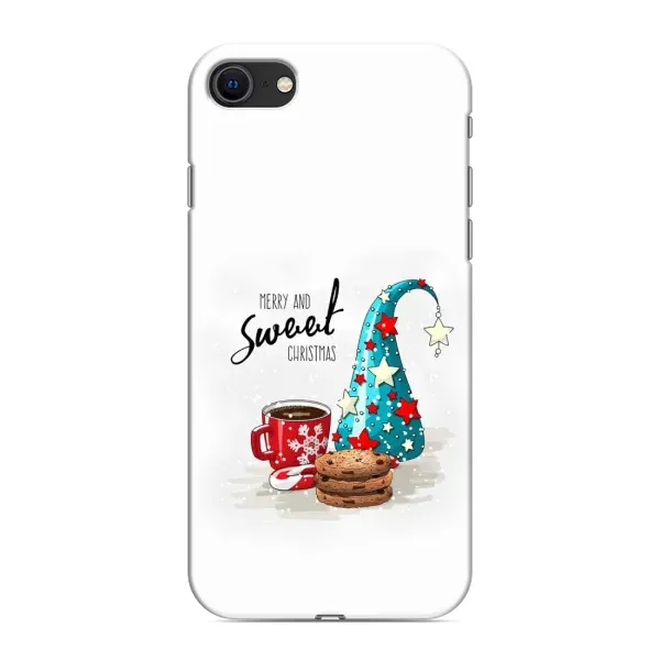 Чехол с рисунком «Рождество» для iPhone SE (2020)