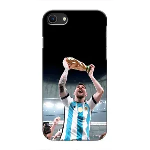 Чохли Лео Мессі Аргентина для iPhone SE (2020) (Щасливий Мессі)