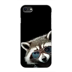 Силіконовий Чохол з Энотами на iPhone SE (2020) (Стильний Єнот)