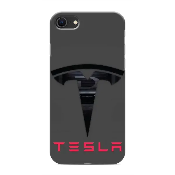 Чехол с рисунком «Logo TESLA» для iPhone SE (2020) Чехол с рисунком «Logo TESLA» для iPhone SE (2020)