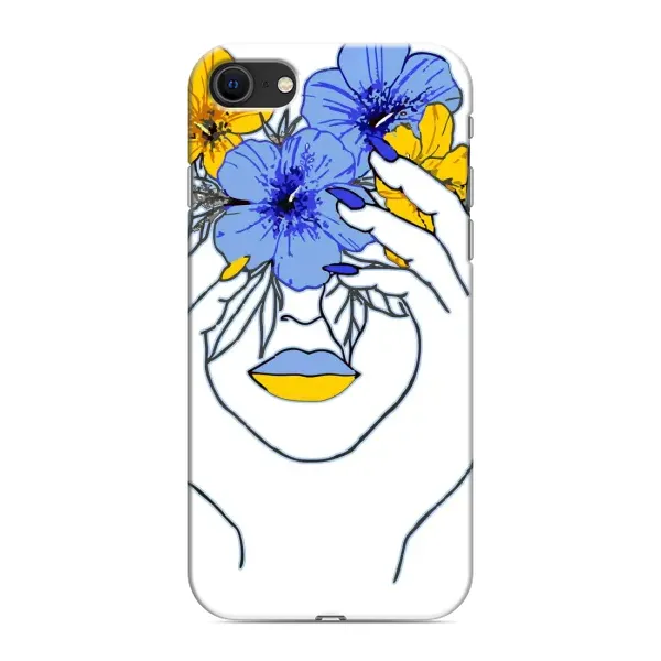 Чехол с рисунком «Украинка на всю голову» для iPhone SE (2020) Чехол с рисунком «Украинка на всю голову» для iPhone SE (2020)