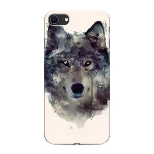 Чехол с рисунком «Волк» для iPhone SE (2020) Чехол с рисунком «Волк» для iPhone SE (2020)