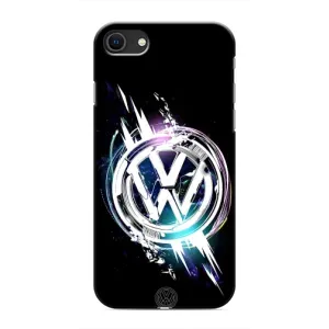 Чохол "Фольксваген" для iPhone SE (2020) (Volkswagen на чорному)