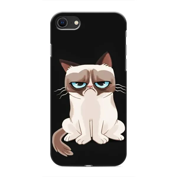 Чехол с рисунком «Взгляд кота» для iPhone SE (2020)