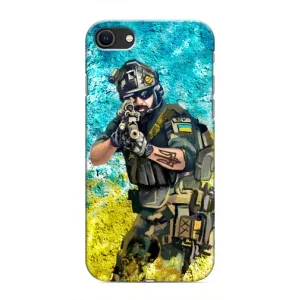 ЗСУ Чехлы (TPU) для iPhone SE (2020) (ЗСУ Воин)