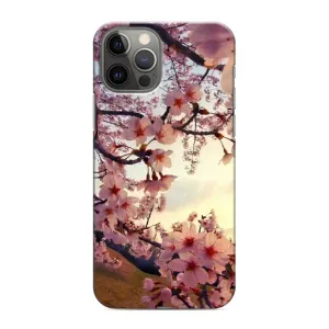 Чехол с принтом САКУРЫ на iPhone 11 Pro Max (Цветущая сакура)