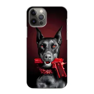 Чехол ДОБЕРМАН для iPhone 11 Pro Max (Доберман злой)
