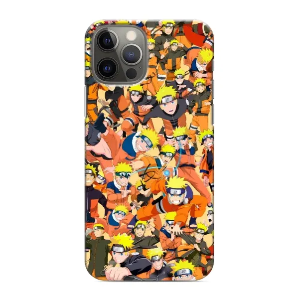 Чехол с рисунком «Коллаж Наруто» для iPhone 11 Pro Max