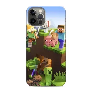 Чохли для iPhone 11 Pro Max (Персонажі МайнКрафт) (Майн-крафт)