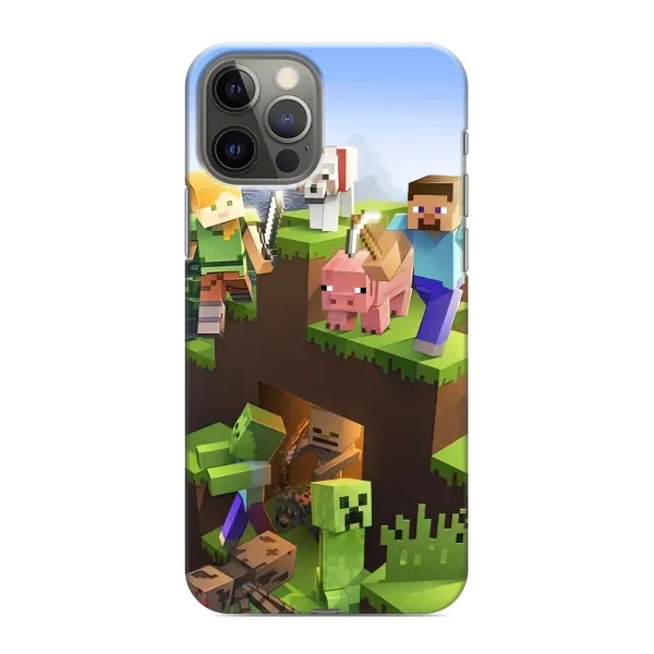 Чехол с рисунком «Майн-крафт» для iPhone 11 Pro Max
