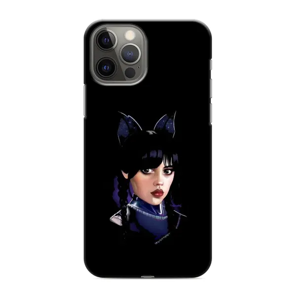 Чехол с рисунком «Милая Уэнсдей» для iPhone 11 Pro Max Чехол с рисунком «Милая Уэнсдей» для iPhone 11 Pro Max