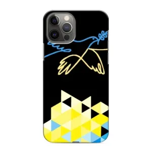 Чехол на iPhone 11 Pro Max Украинский дизайн (Мир для Украины)