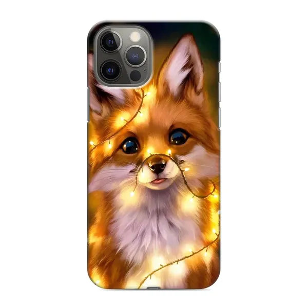 Чехол с рисунком «Новогодний лисенок» для iPhone 11 Pro Max Чехол с рисунком «Новогодний лисенок» для iPhone 11 Pro Max