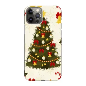 Чохол новорічна ялинка на iPhone 11 Pro Max (Новорічний принт)