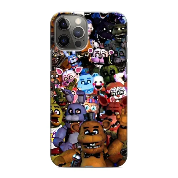Чехол с рисунком «Персонажи Фредди» для iPhone 11 Pro Max