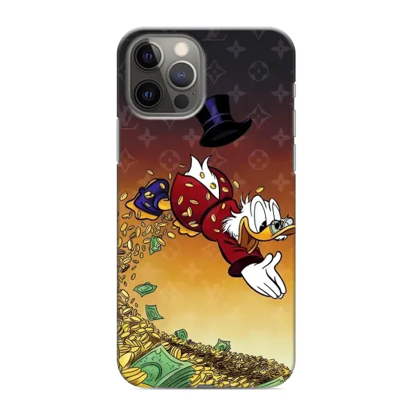Чехол с рисунком «Скрудж Луи Виттон» для iPhone 11 Pro Max