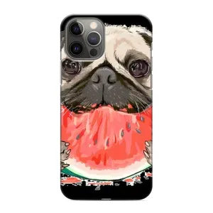 Чехол (ТПУ) Милые собачки для iPhone 11 Pro Max (Смешной Мопс)