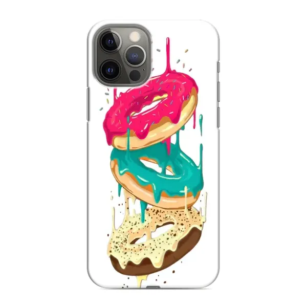 Чехол с рисунком «Сочные пончики» для iPhone 11 Pro Max Чехол с рисунком «Сочные пончики» для iPhone 11 Pro Max