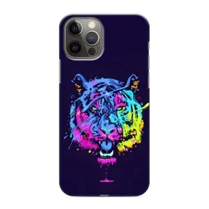 Силиконовый бампер с картинкой животных для iPhone 11 Pro Max (Тигр-Арт)