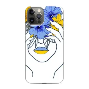 Чехол на iPhone 11 Pro Max Украинский дизайн (Украинка на всю голову)
