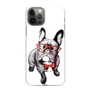 Бампер для iPhone 11 Pro Max с картинкой "Песики" (В очках)