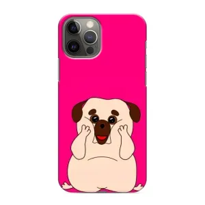 Чехол (ТПУ) Милые собачки для iPhone 11 Pro Max (Веселый Мопсик)