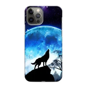 Чехол с Волком на iPhone 11 Pro Max (Воет на луну)