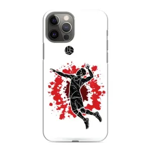Чохли з прінтом Спортивна тематика для iPhone 11 Pro Max (Волейболіст)