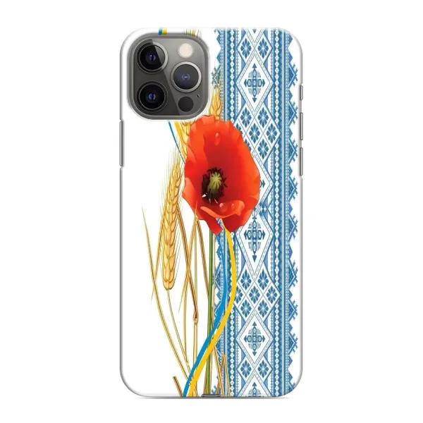 Чехол с рисунком «Вышиванка с цветком» для iPhone 11 Pro Max