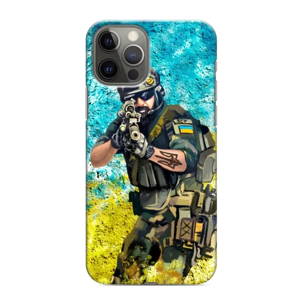 Чехол с рисунком «ЗСУ Воин» для iPhone 11 Pro Max Чехол с рисунком «ЗСУ Воин» для iPhone 11 Pro Max