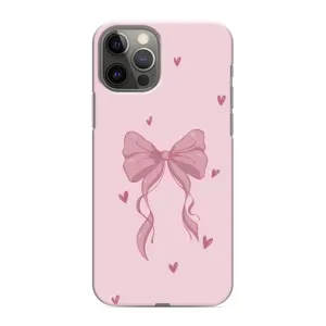 Чохол банти для iPhone 11 Pro (Бант на рожевому)