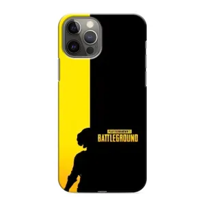 Чехол (TPU) с картинкой "Лого Пабг" на Айфон 11 Про (Battlegrounds)