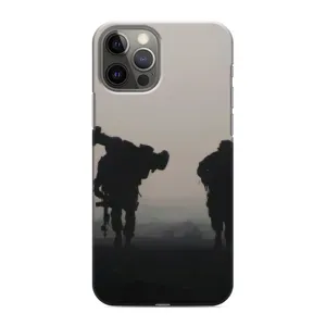 Чехлы на военную тематику для iPhone 11 Pro (Бой солдат)
