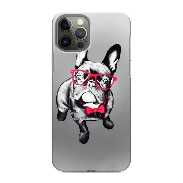 Чехол с рисунком «Бульдог в очках» для iPhone 11 Pro Чехол с рисунком «Бульдог в очках» для iPhone 11 Pro